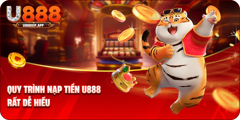 Quy trình nạp tiền U888 rất dễ hiểu